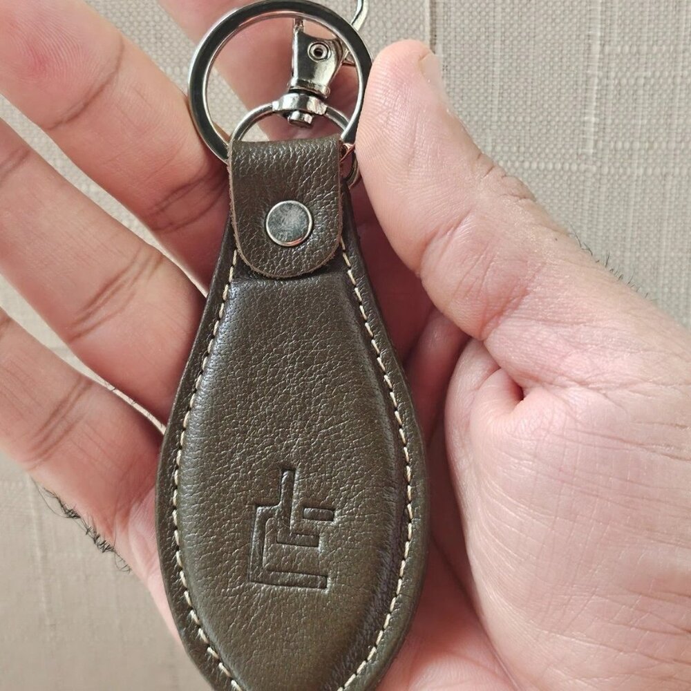 Keys Holder Olive Green Genuine Leather Keychain handmade Key Chain New